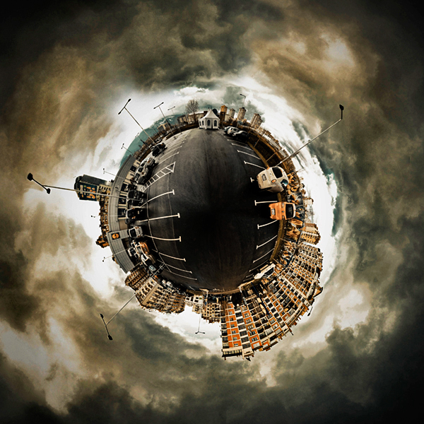 360° planet Landscape panorama