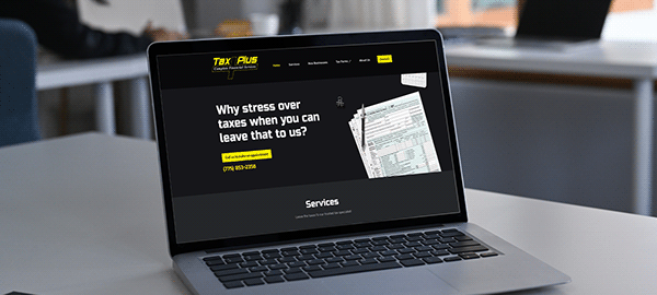 Tax Plus Website Redesign