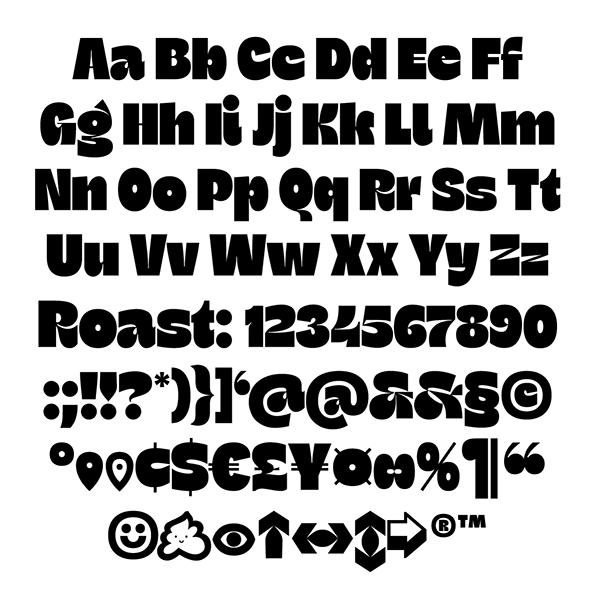 Roast Typeface