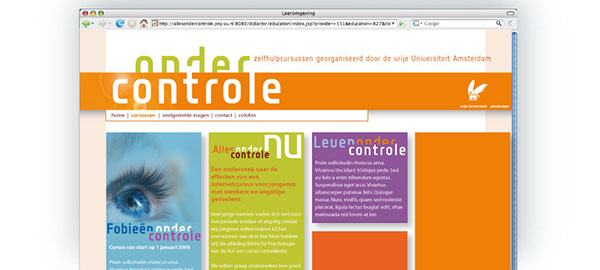 Vrije Universiteit Amsterdam Corporate Identity