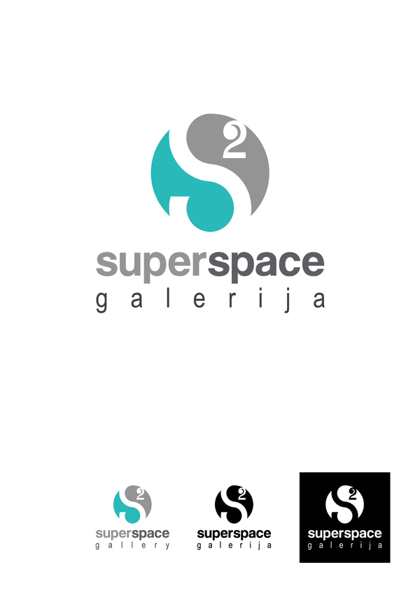 Superspace gallery visual identity Corporate Identity brand logo gallery not just an ordinary gallery wall calendar Newspaper Ad leaflet telop memorandum envelopes folder Business Cards Packaging paper paper bag billboard Bookmarkers Small Calendars Small Poster invitation cards notebook papers annual report poster typo megatrend
