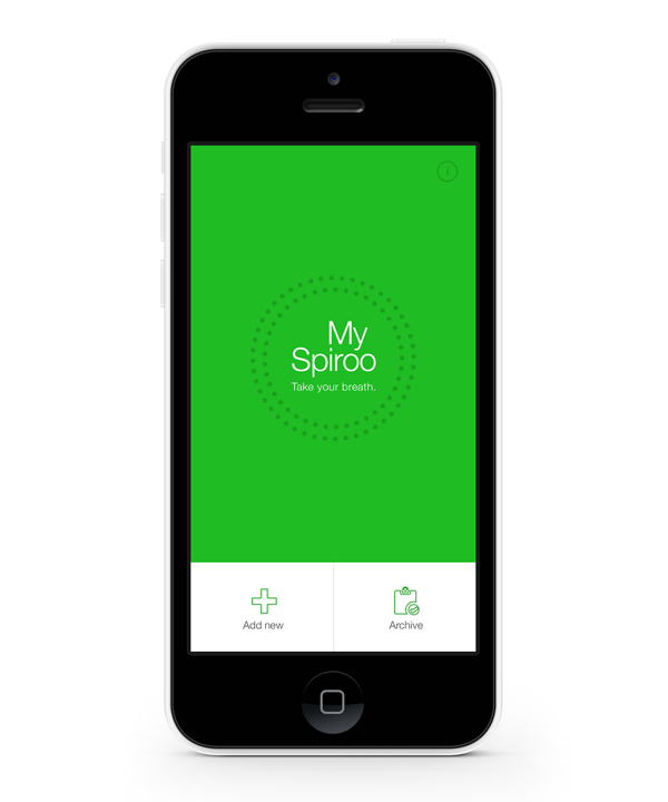 device mobile concept Spiro myspiroo bajti bajti.com medical Health app ios