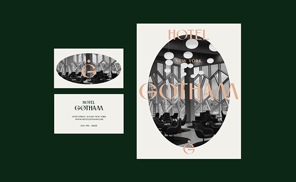 Hotel Gotham - Brand Identity Design