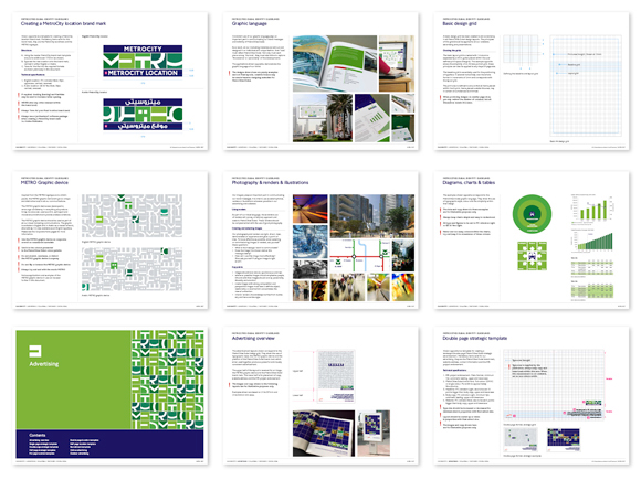dubai  arabic  guidelines  Application  Strategy  colourful  blocks  typographic  iconography transportation  Real Estate arabic guidelines application strategy Colourful  blocks typographic iconography real estate