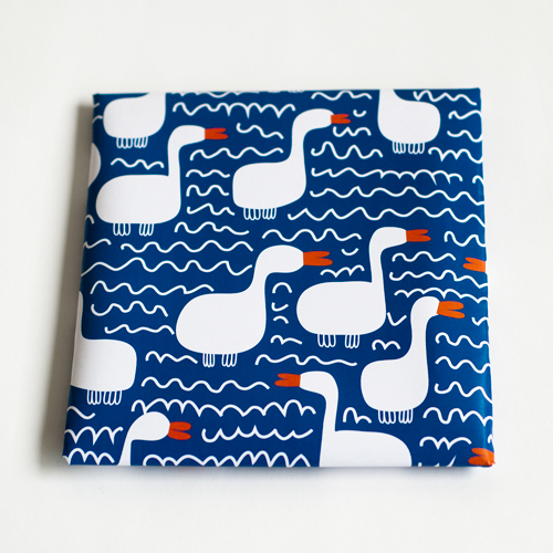 geese birds Wrap Wrapping paper pattern