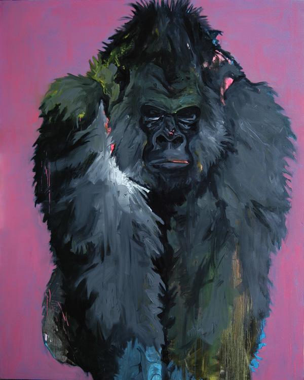 Congo riccardo gavazzi gorilla Paintings