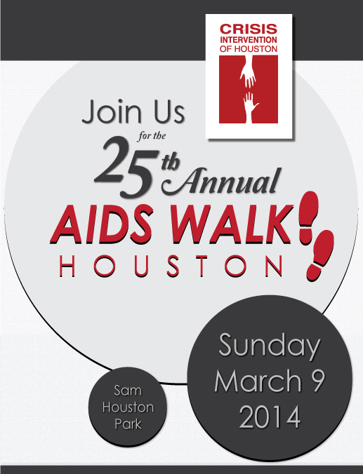 event promotion fundraiser aids walk houston