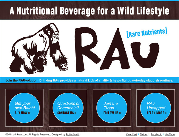 beverage  DRINK  raw cacao gorilla natural wild organic Sugarless drink raw cacao