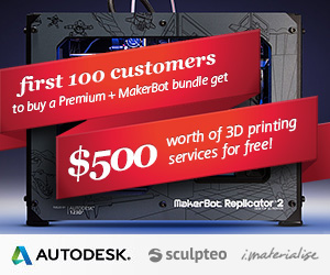 Autodesk yuriy sklyar threefifty makerbot 3d printing 3d design