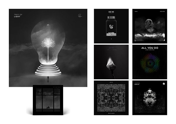 Graphic Design Portfolio Album Cover / Eldan Alomerovic