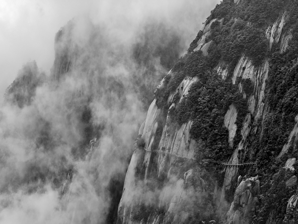 anhui china environment Huangshan landscape photography Mt Huangshan Scenic Area Privatisation privatisation of national parks UNESCO World Heritage site mountains Landscape Granite mist fog rock