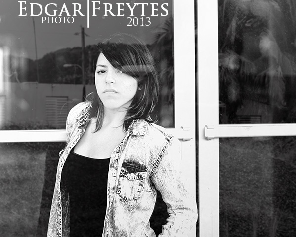 model black and white b&w Edgar Freytes Canon 1.4 portrait sexy woman girl