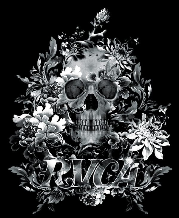 rvca artist network program ANP LUCA IONESCU Vegas RVCA Garden Of good and evil artist lettering monogram type logos logo