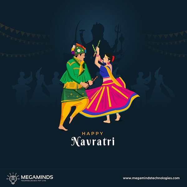 Illustration of Garba and Dandiya night in shubh Navratri Celebration for  Navratri festival of India Stock Vector Image & Art - Alamy