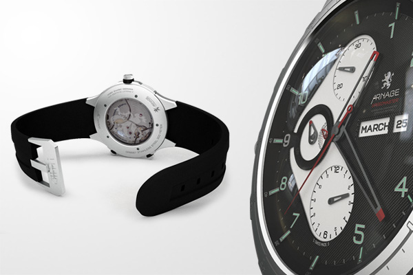 arnage Watches product 3D 3D Rendering concept design