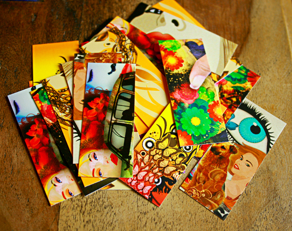 Silvia Cossu moo minicards cards trieste Italy graphic design 