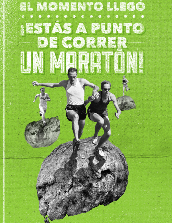 collage maraton Marathon editorial El Fanzine sports Deportes
