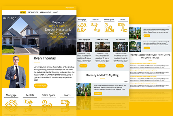 Real Estate Agent email Template | Mailchimp Template