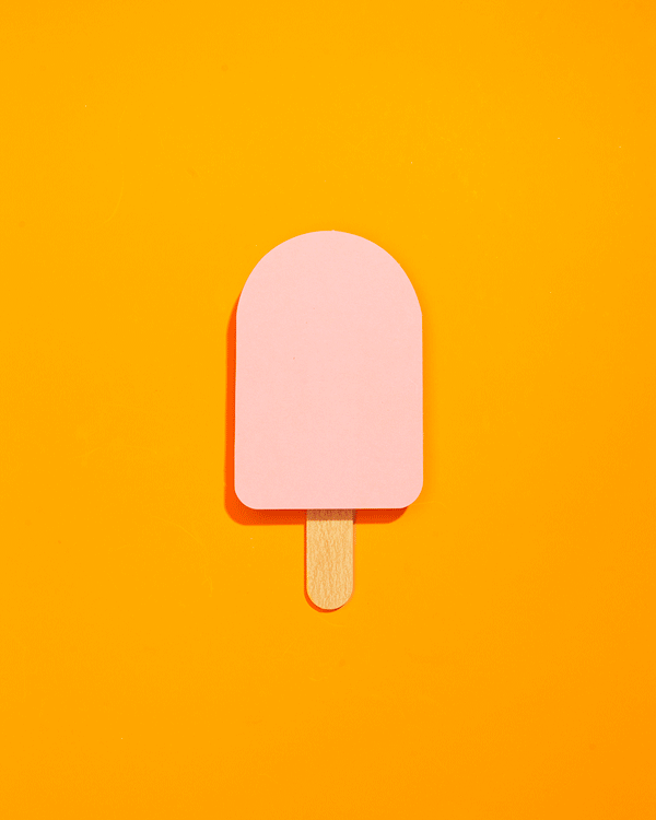 Oh oh popsicle - paper crafted animated gif on Behance