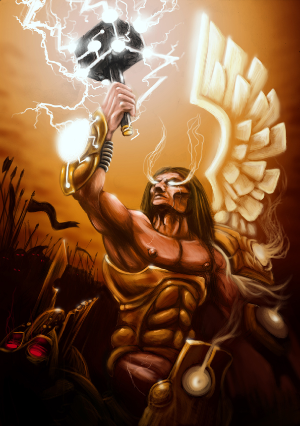 ragnarok paolo mappelli gods fantasy giant Hero nordic myth