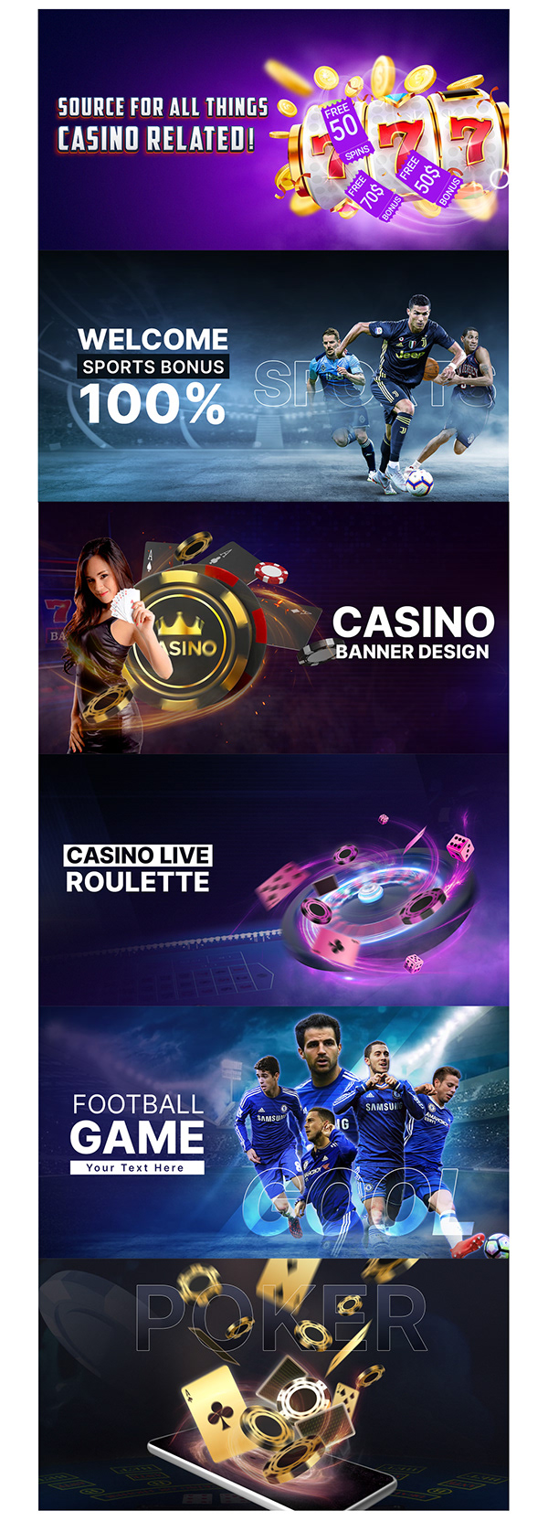 Casino Banner Design