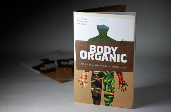 Organic Valley Food  organic educational brochure cropp Sustainable eco fsc