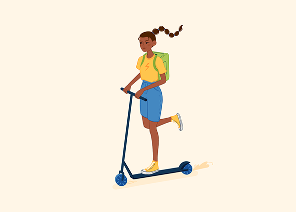 Delivery service / Character design