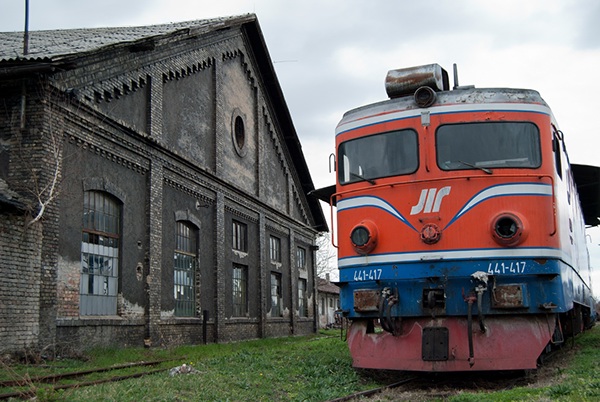 train rail Workshop old SFRJ yugoslavia decay