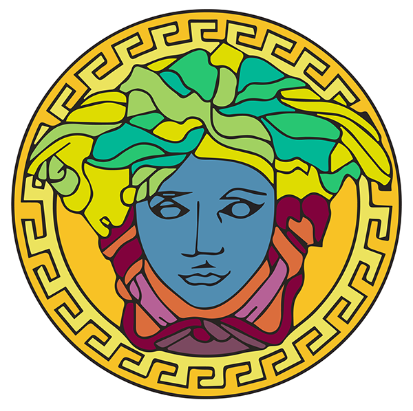 Versace Medusa Head Illustrations on Behance