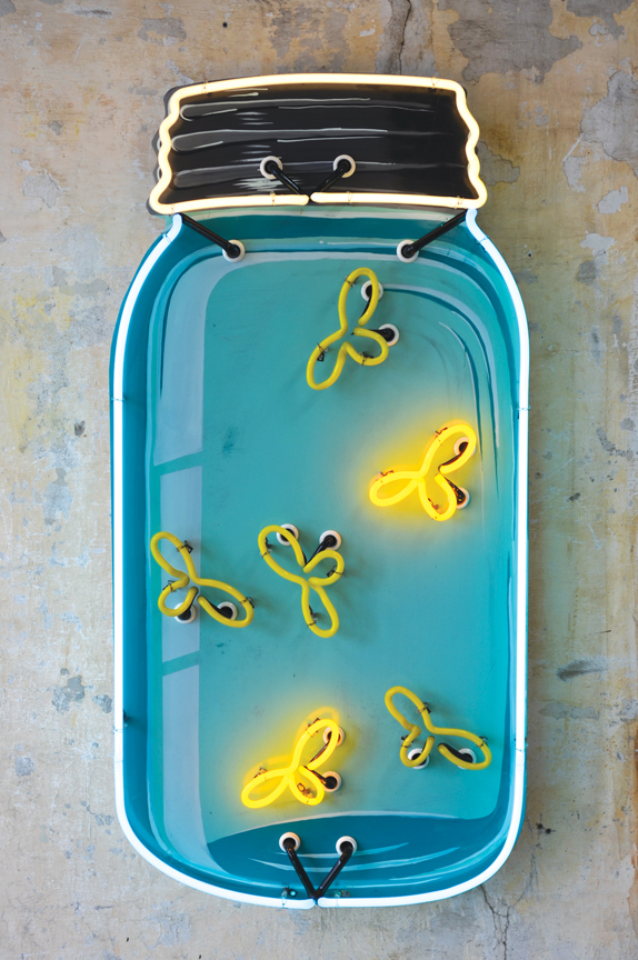 Fireflies in a Mason Jar