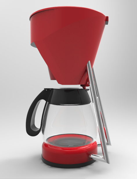 Coffee Maker Solidworks keyshot design risd rhode island school product