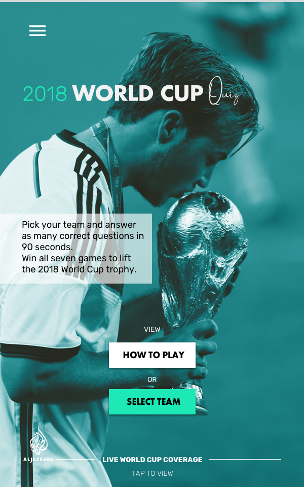 world cup mundial interactive game