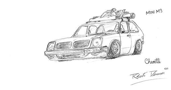 Chevette Hatch e Kart Mini
