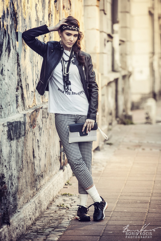 styling  Urban modern adidas advertorial editorial street style urban look  Chick commercial portrait girl model modeling Serbia