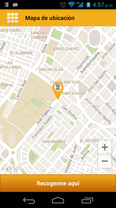 gps android nodejs taxiapp
