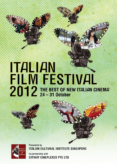 design  print  italian film festival  Singapore film