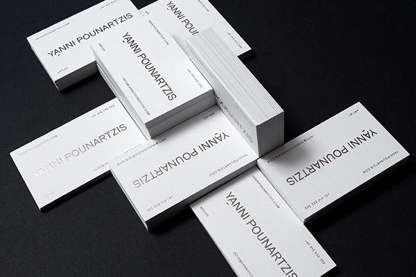 brand artist geometric foils letterpress watermarx sydney gmund gunmetal foiling