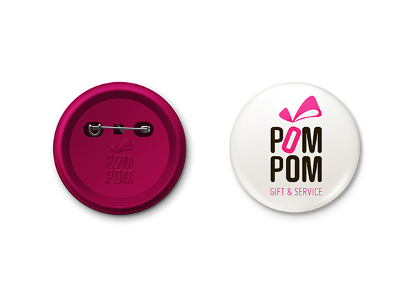 Pom Pom Gift Company-Brand Identity on Behance