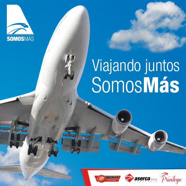 aerolineas SBA ASERCA digital app game graphic design social media network