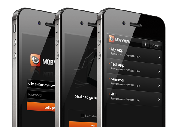 UI ux  mobyview  interface  app  mobile