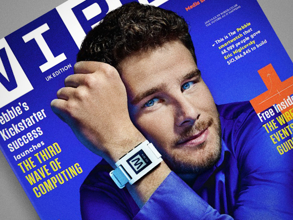 Wired magazine Layout design type modern manners wearable tech Technology issue russell article wear human