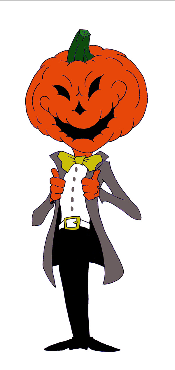 Halloween art Illustrator digital pumpkin