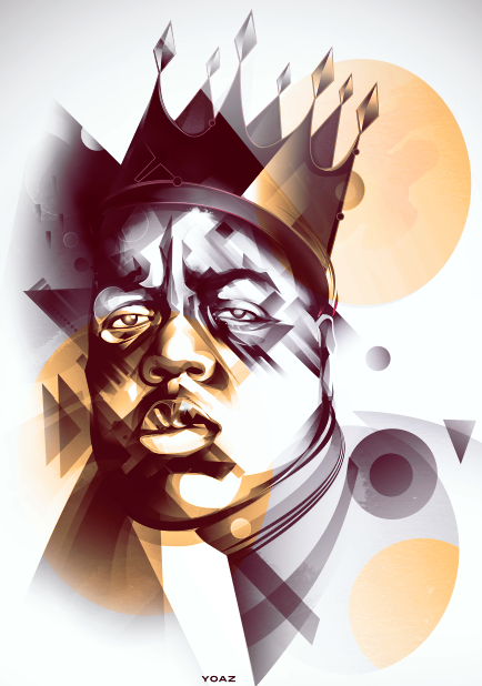 yoaz art vector Kanye West Jimi Hendrix jean michel basquiat Bob Marley Bootsy Collins Herbie Hancock Jean Gabin Quincy Jones lauryn hill scarface Tony Montana al pacino