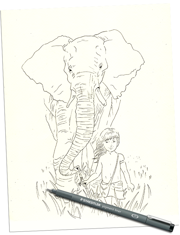 photoshop tippi Tippi Degré africa elephant