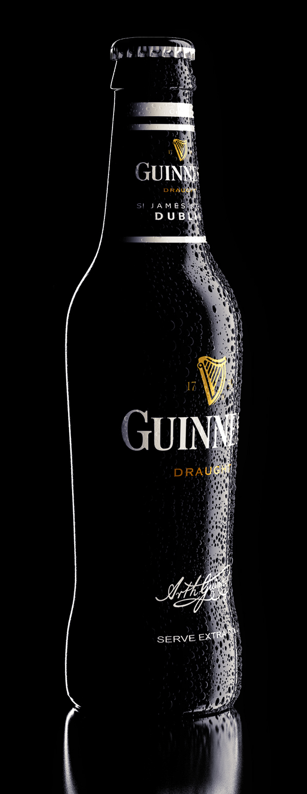 beer drops glass bottle alcohol condensate guinness