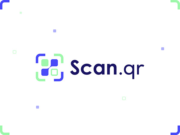 QR Code Scan Logo Design