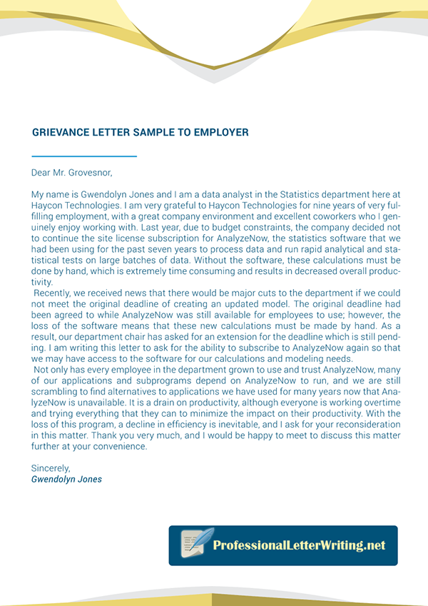 Sample Grievance Letter To Employer from mir-s3-cdn-cf.behance.net