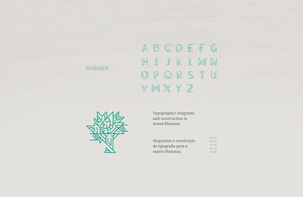 Platanus Typography
