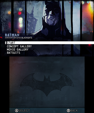 batman Arkham Blackgate UI Video Games vita 3ds HD PC XBOX 360 ps3 Wiiu warner bros deluxe edition