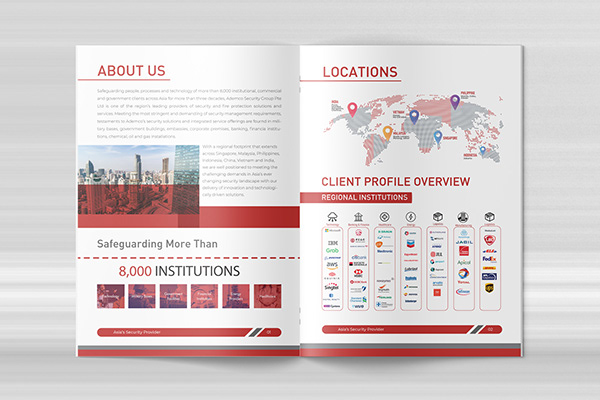 Company Profile annual report Brochure Template Design